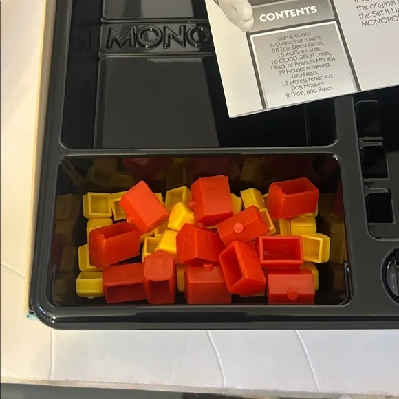 Peanuts Monopoly board game opened played once complete like new  condition - Picture 6 of 9